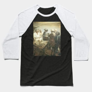 Pirates Preparing for Mutiny by NC Wyeth Baseball T-Shirt